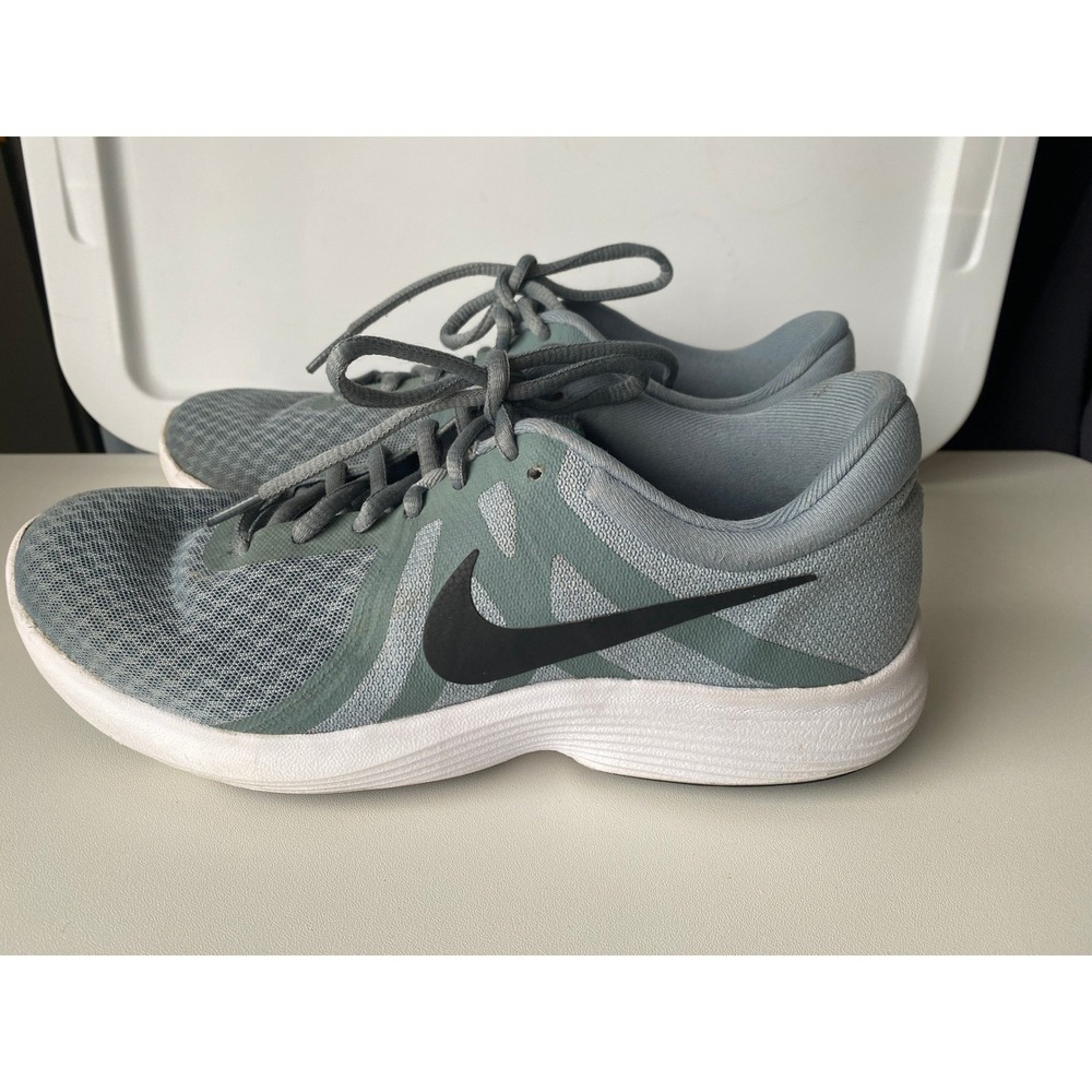 Nike Revolution 4 Women's Running Shoes Blue Gray Size 8.5